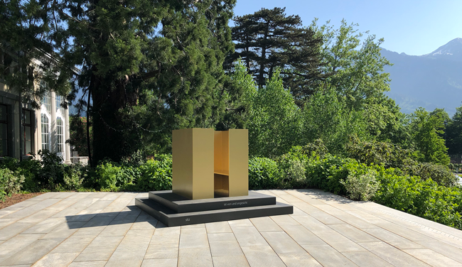 maboart beSitzer 2018, 7. Triennale der Skulptur in Bad Ragaz